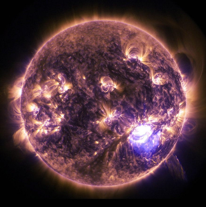 Hohe Sonnenaktivität